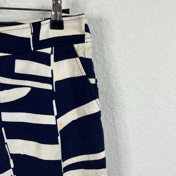 Trina Turk Patterned Geometric Wide Leg Trouser Pants - Picture 5 of 10